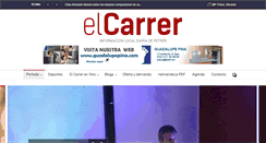 Desktop Screenshot of diarioelcarrer.es